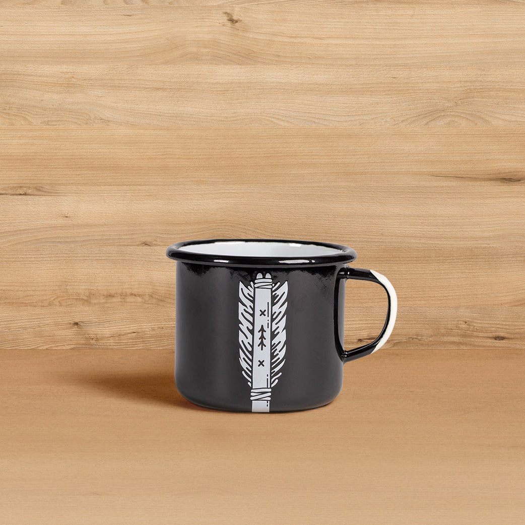 Emalco Enamel Arrow Coffee Mug