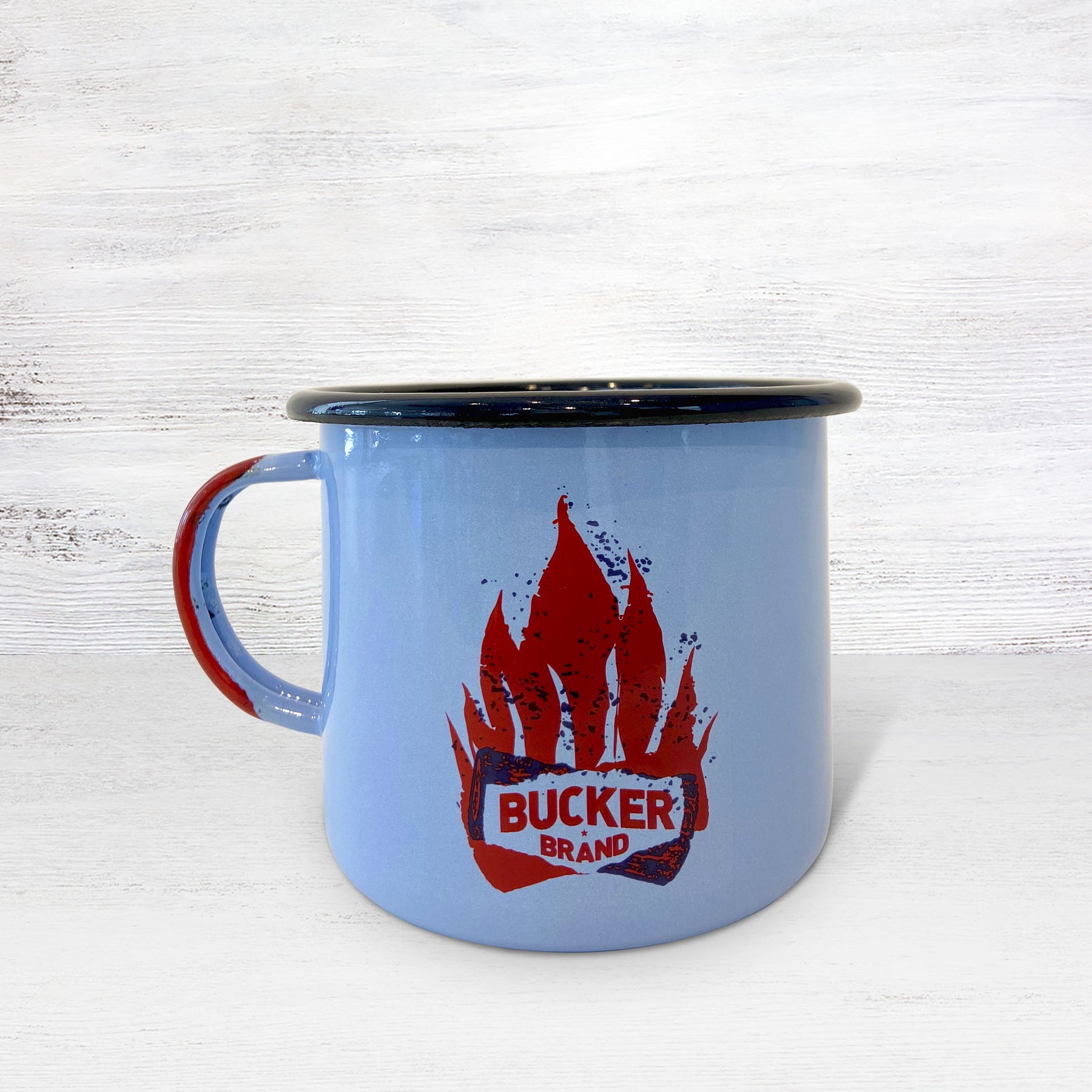 Bucker Campfire Enamelware Mug