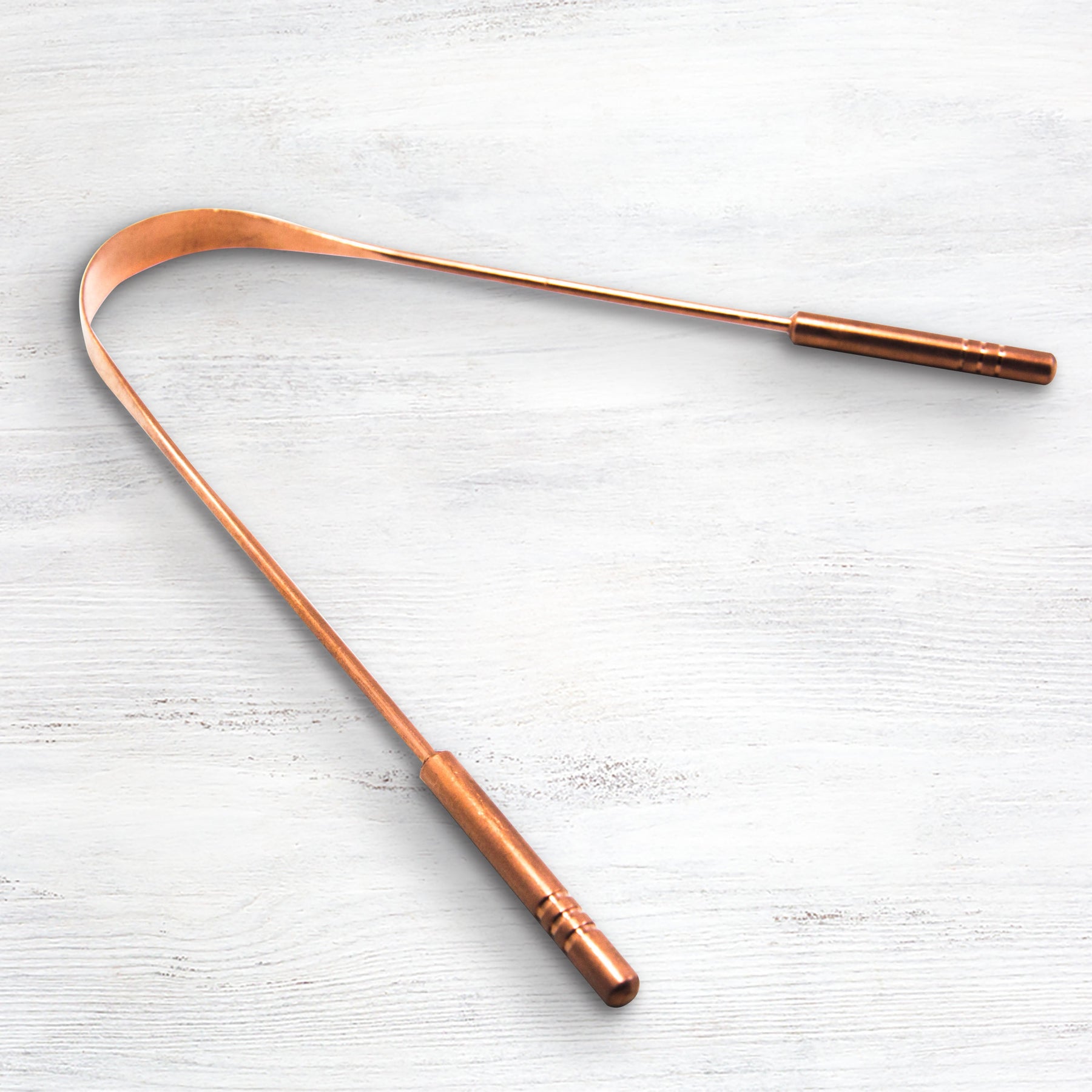 BamBrush Copper Tongue Scraper