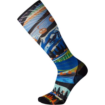 Smartwool Ski Zero Cushion Print OTC Socks