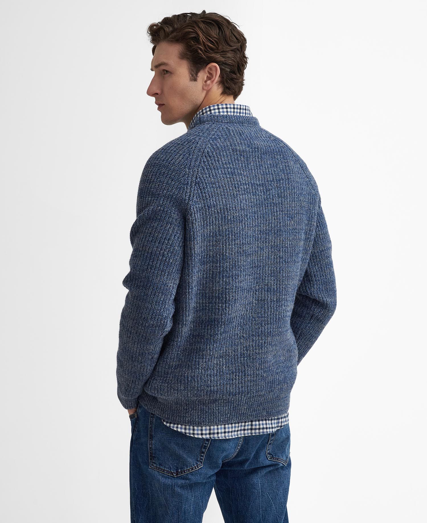 Barbour blue orders jumper