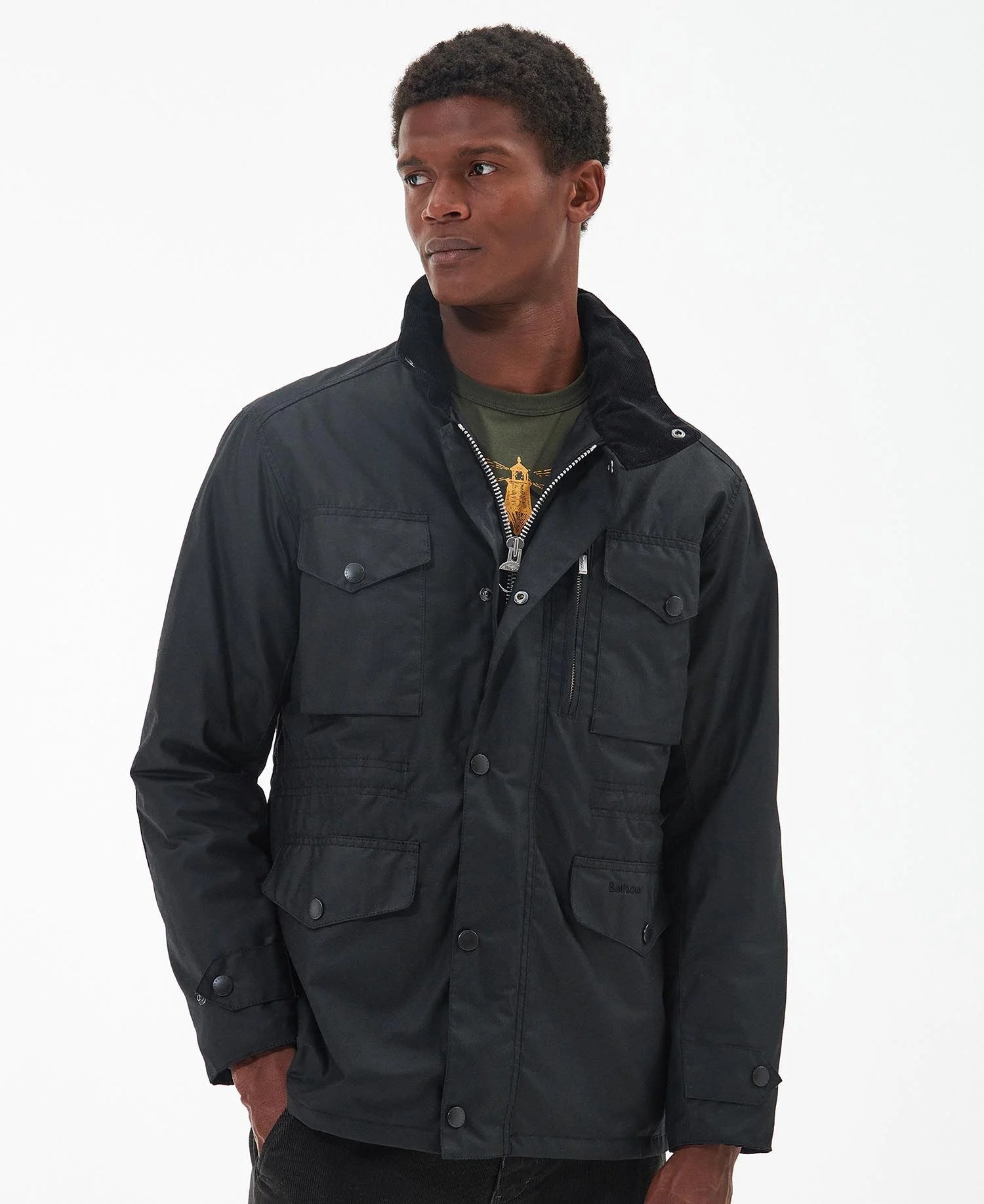 Barbour Men's Sapper Wax Jacket Barbour Men's Sapper Wax Jacket