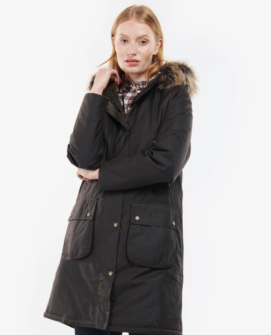Barbour Stavia Wax Jacket