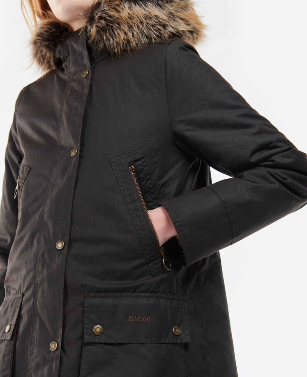 Barbour Stavia Wax Jacket