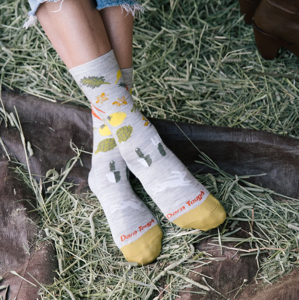 Darn Tough Women's Farmer Market Crew Lightweight Sock