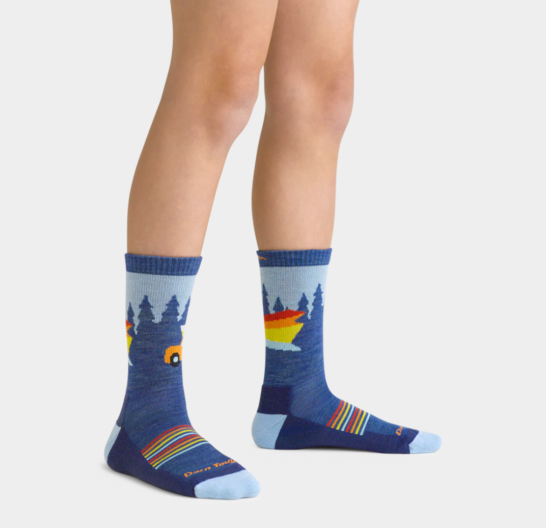 Darn Tough Kids' Van Wild Micro-Crew Lightweight Sock