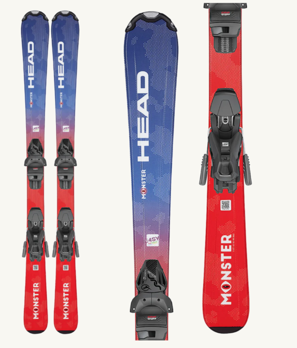Head Kids' Monster Easy Ski 4.5