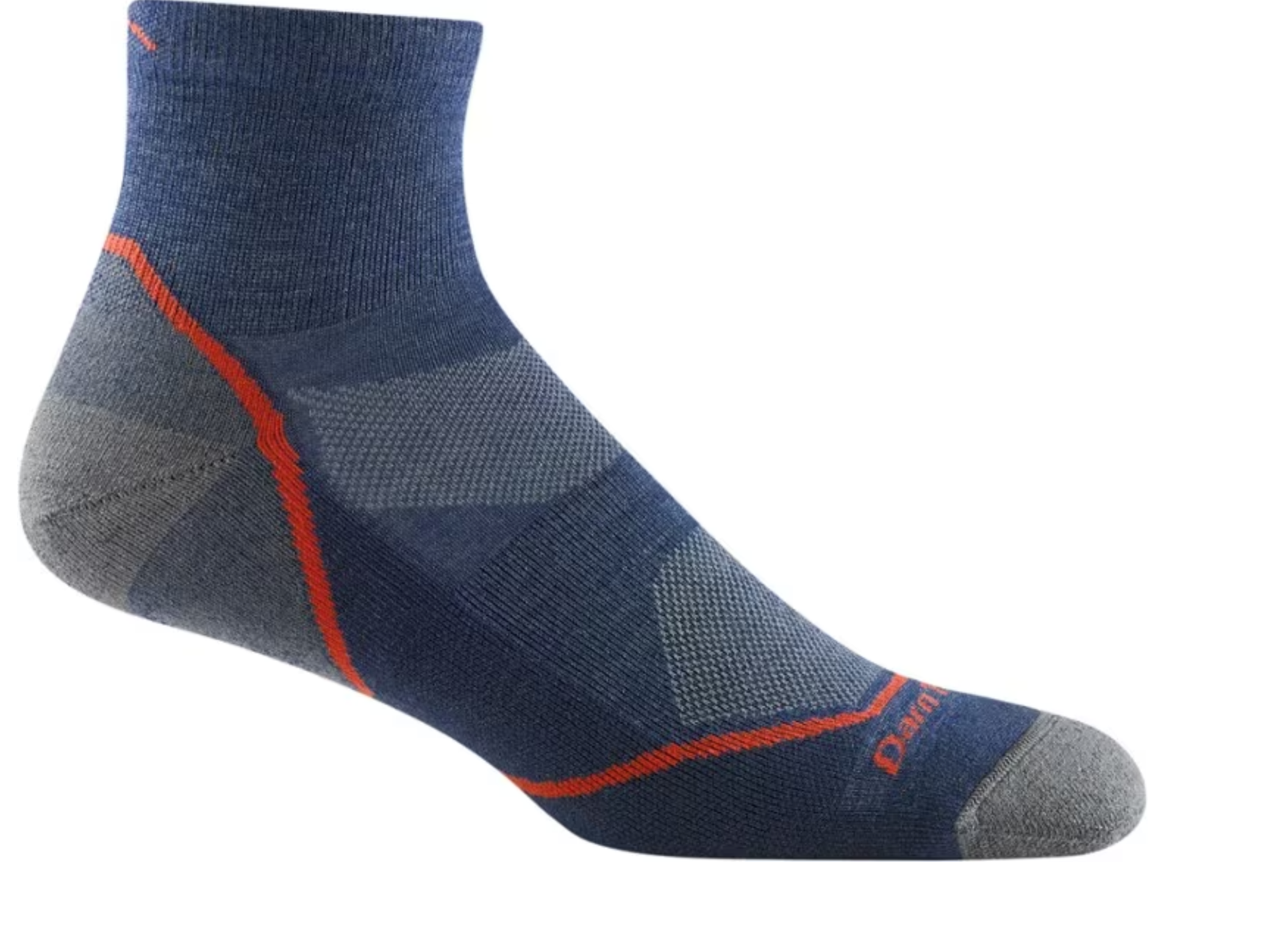 Darn Tough Women's Light Hiker 1/4 Lightweight with Cushion Socks