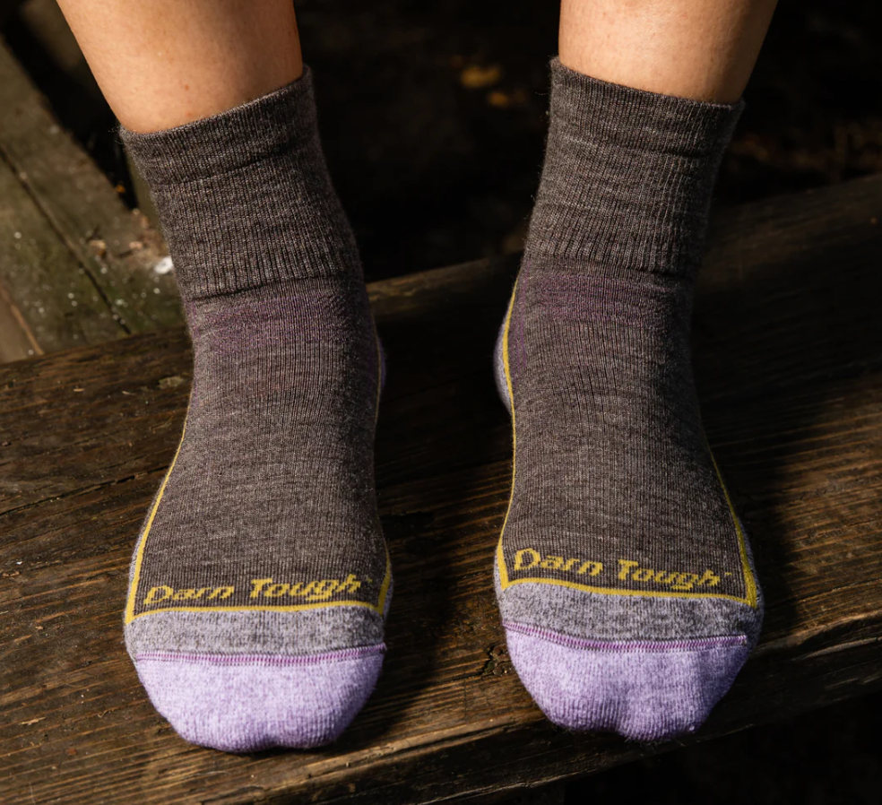 Darn Tough Women's Hiker 1/4 Midweight Socks