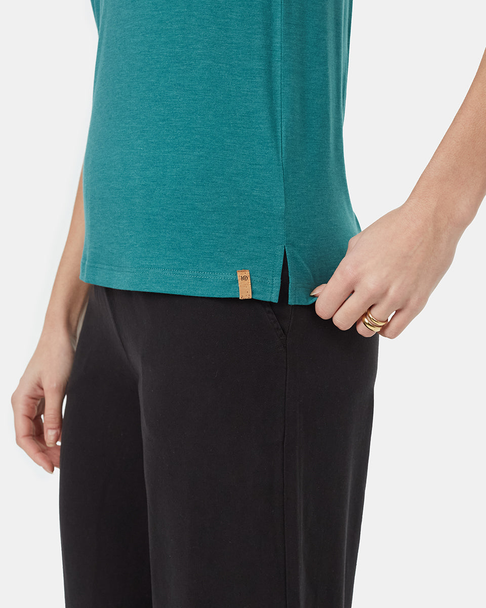 TenTree Women's TreeBlend V-Neck Tank