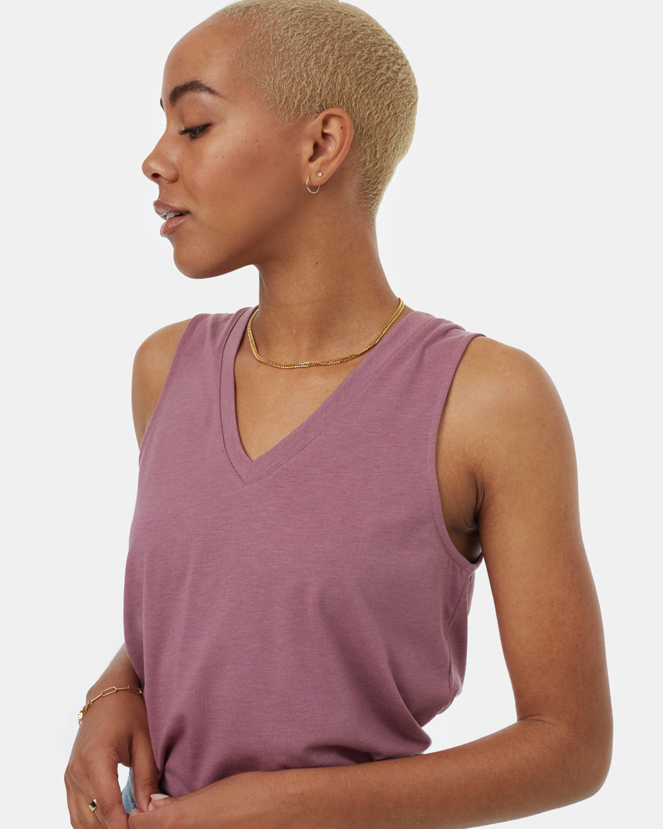 TenTree Women's TreeBlend V-Neck Tank