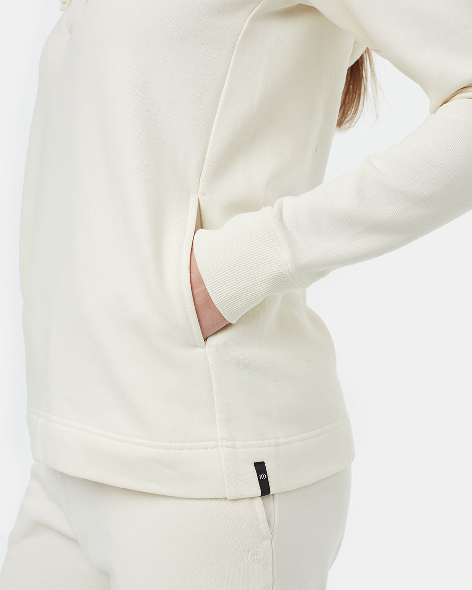 TenTree Women's SeaFleece Placket Hoodie