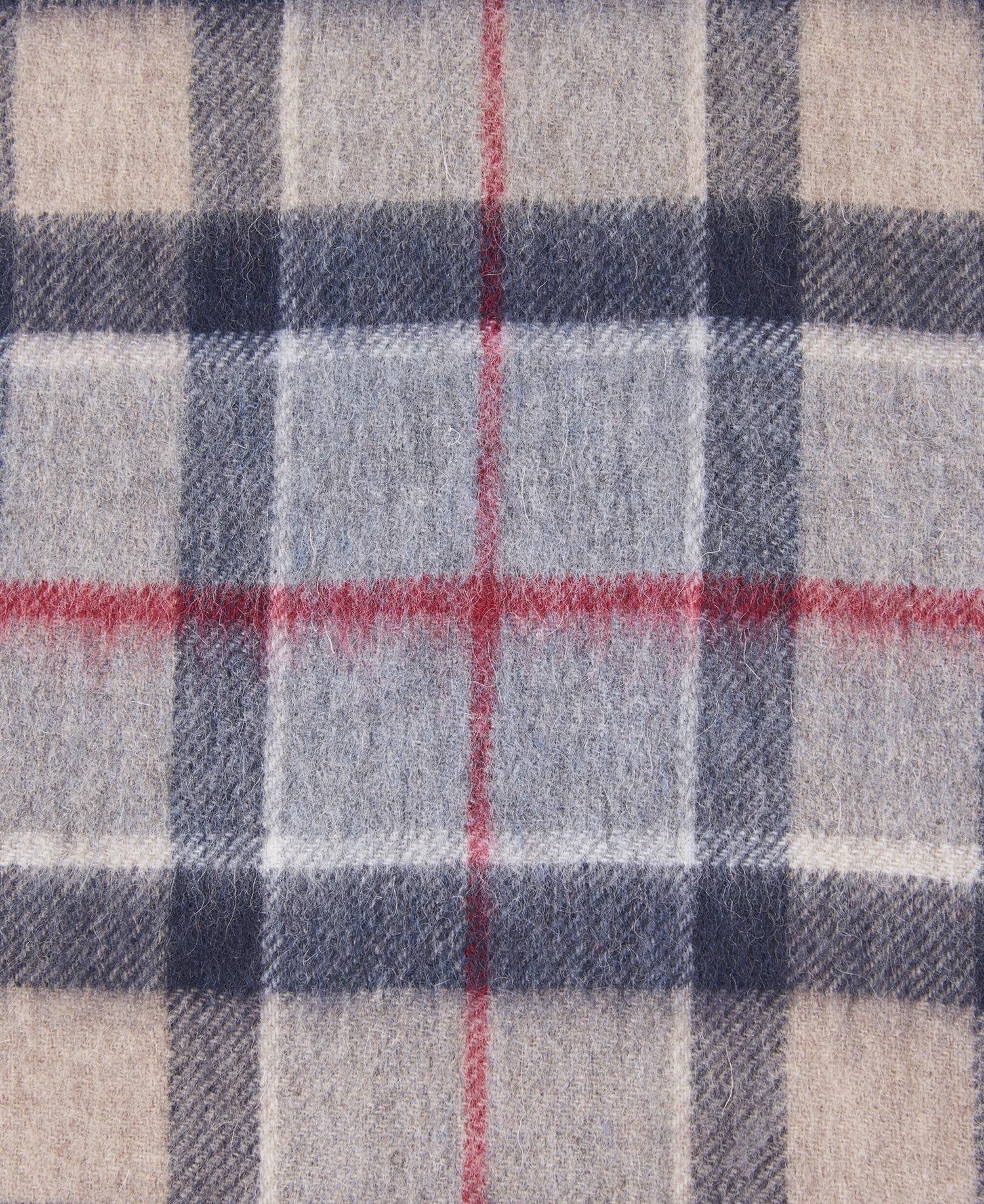 Barbour Wool Cashmere Tartan Scarf