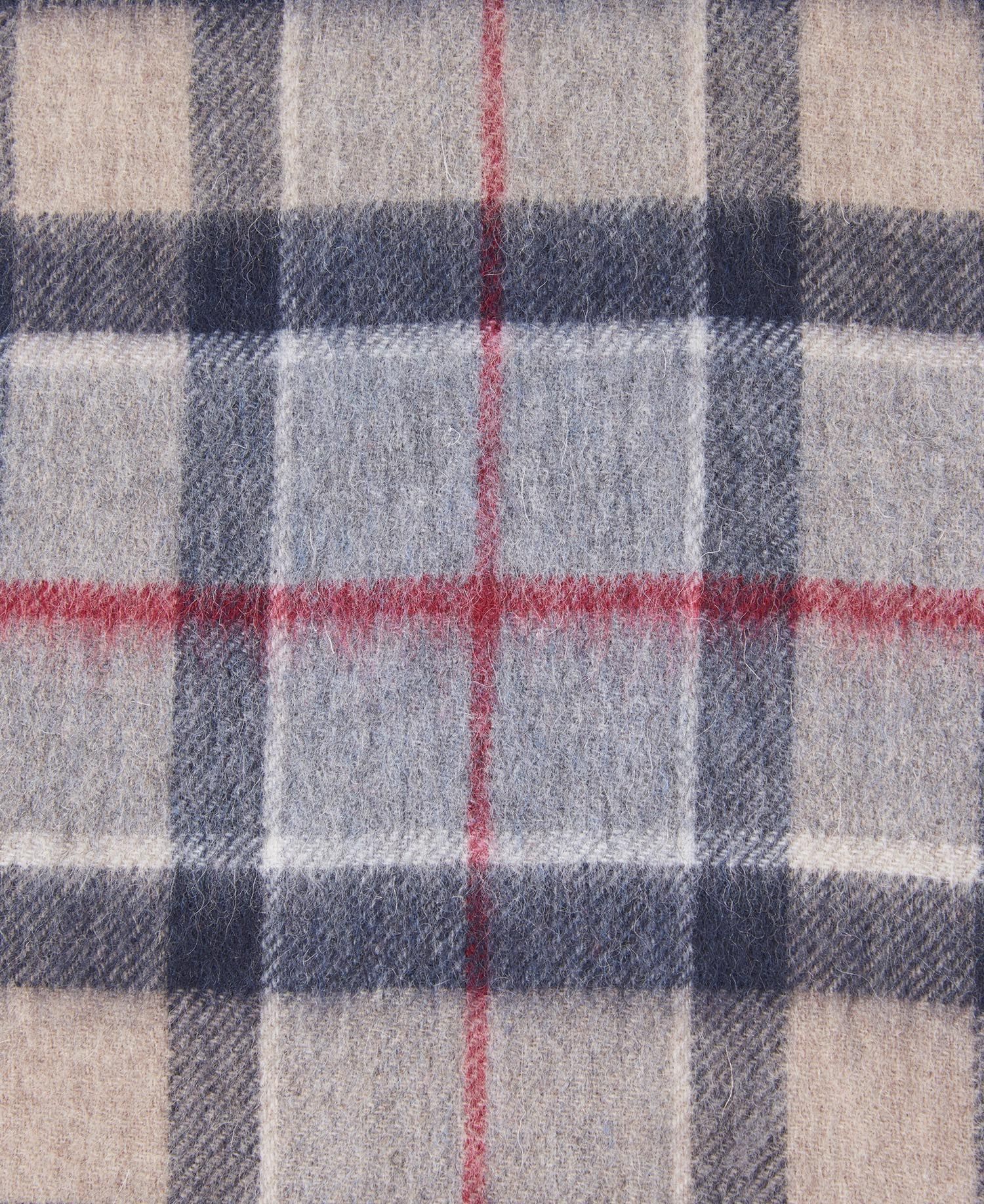 Barbour Wool Cashmere Tartan Scarf