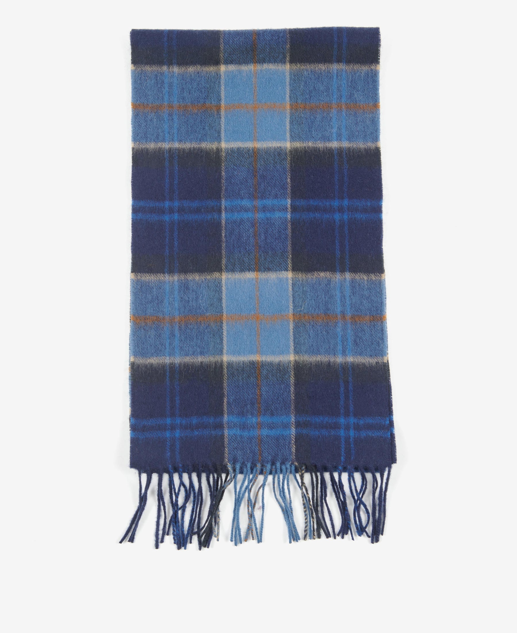 Barbour Wool Cashmere Tartan Scarf