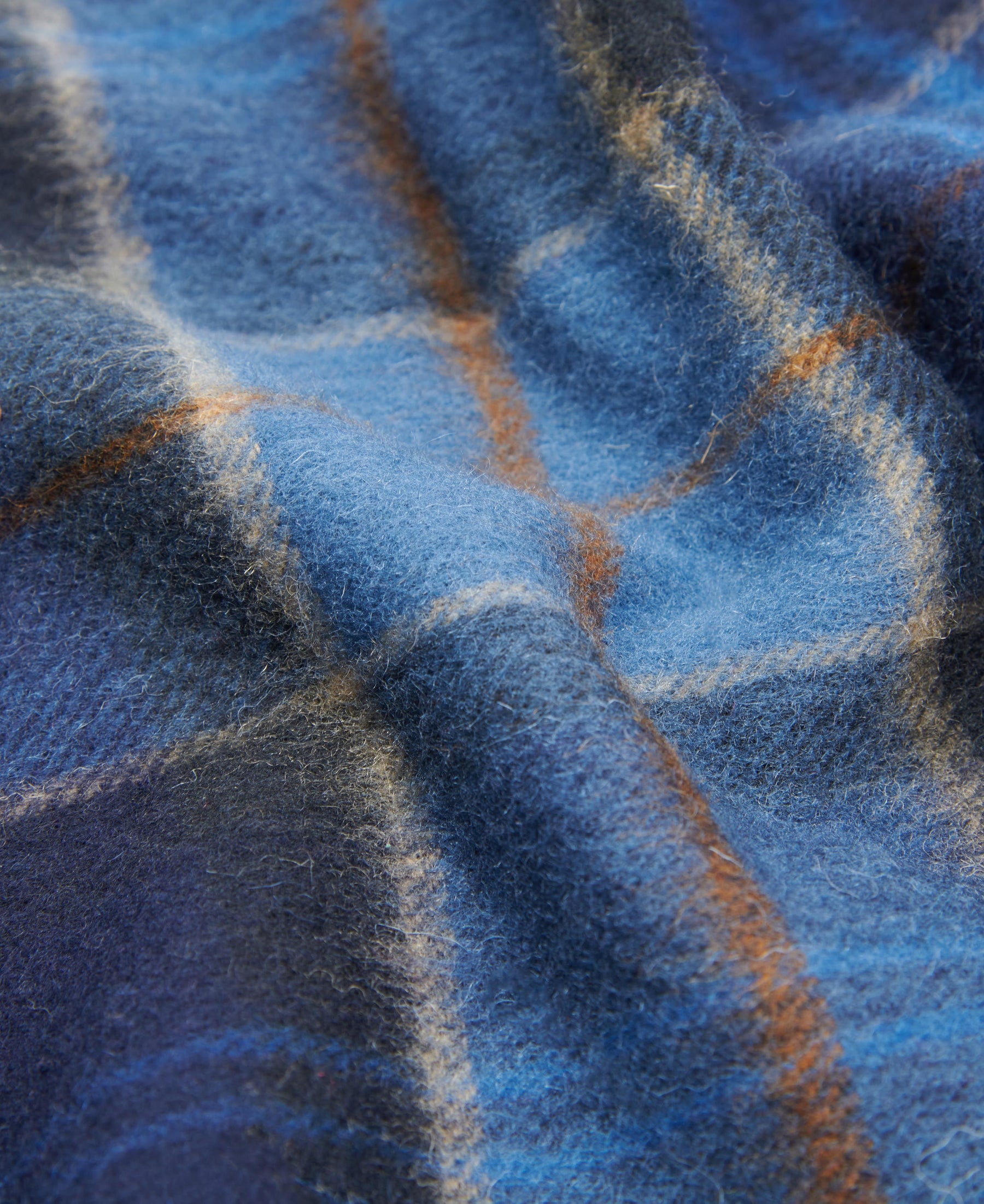 Barbour Wool Cashmere Tartan Scarf