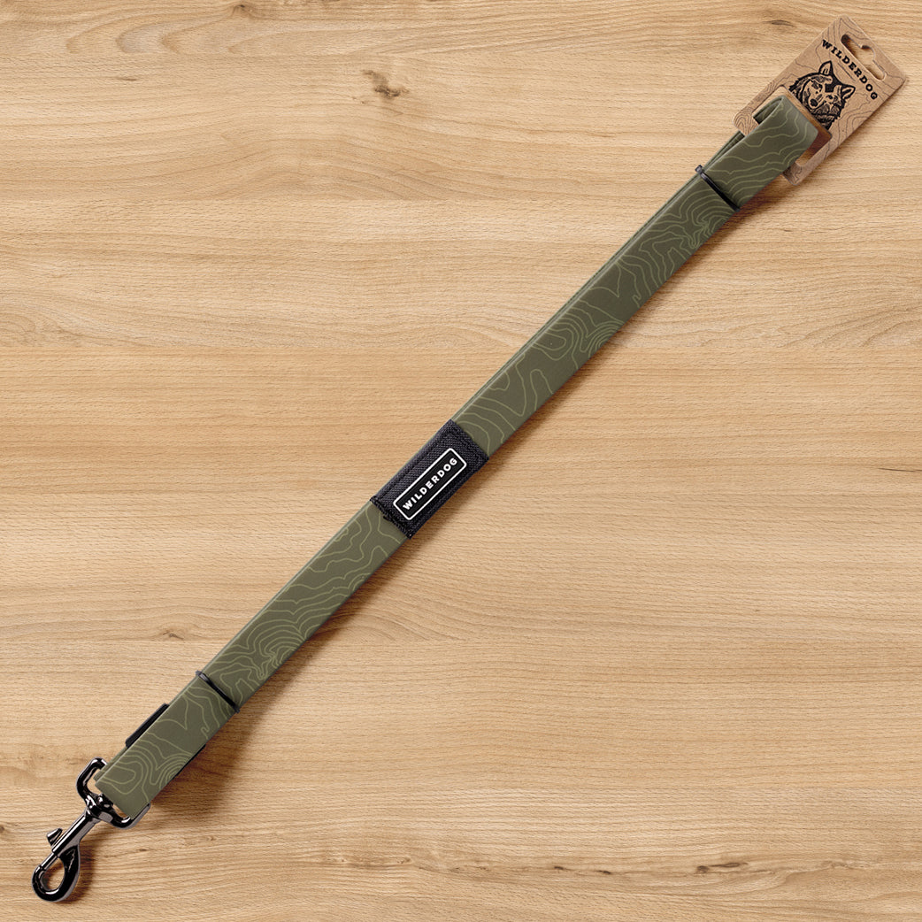 Wilderdog Olive Waterproof Leash