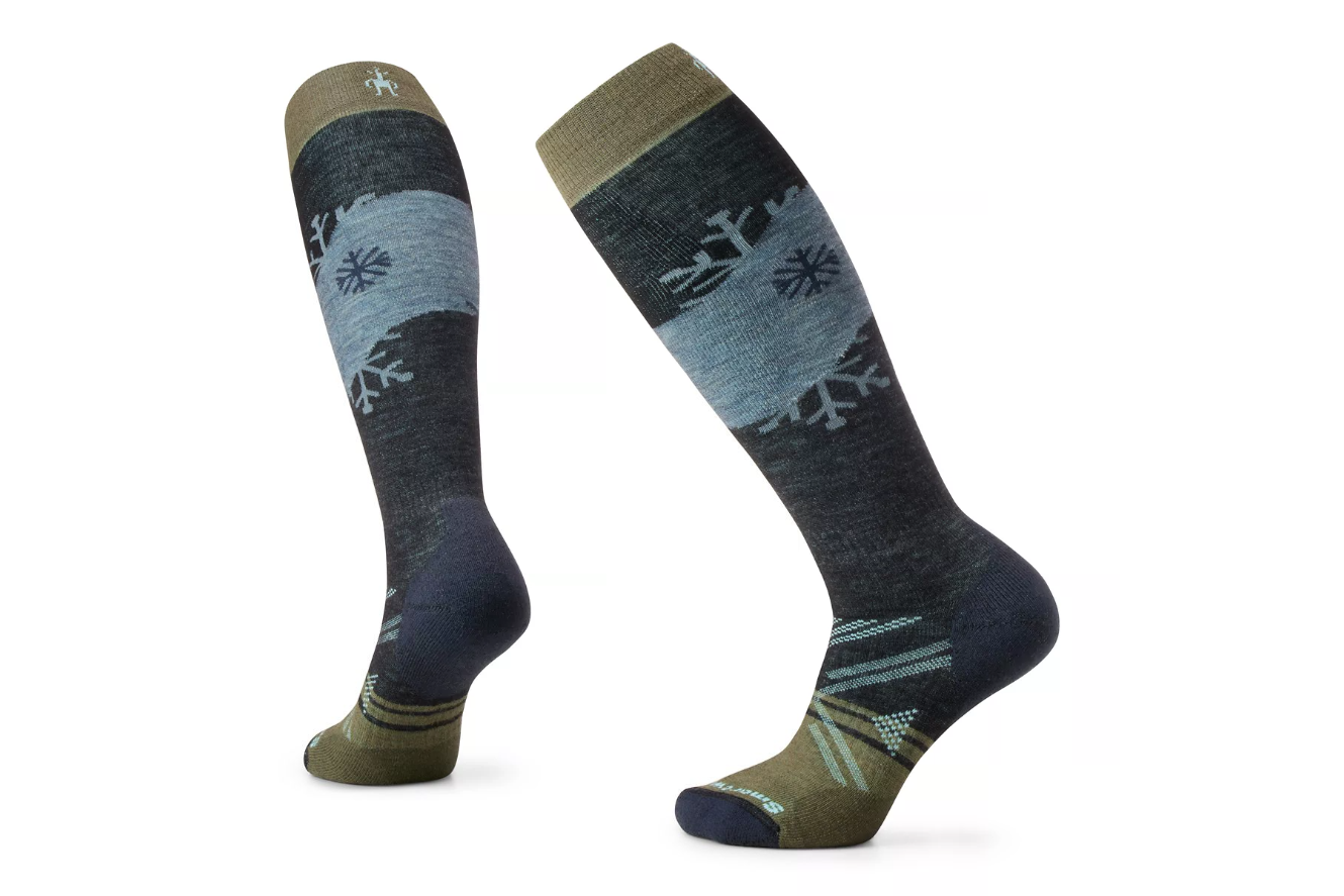 Smartwool Women's Ski Full Cushion Snowpocalypse Pattern OTC Socks