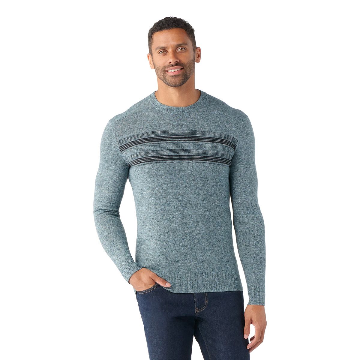 Smartwool Men's Sparwood Stripe Crew Sweater
