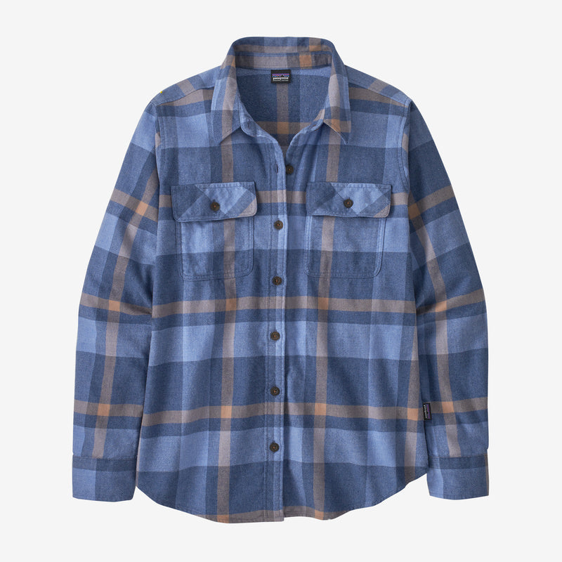 Patagonia Women's Long Sleeve Organic Cotton Midweight Fjord Flannel Shirt