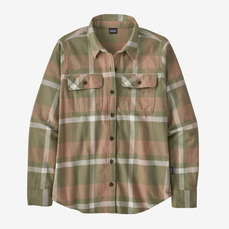 Patagonia Women's Long Sleeve Organic Cotton Midweight Fjord Flannel Shirt