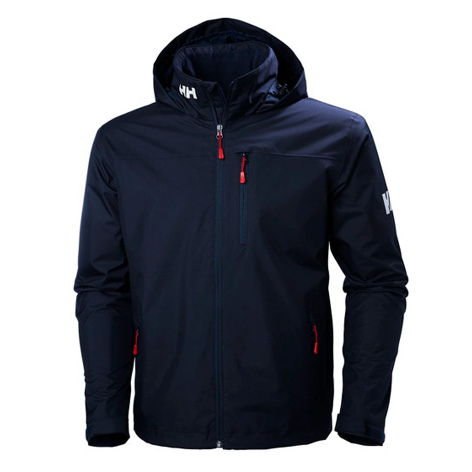 Hero image of the Helly Hansen Crew Hooded Jacket in Navy