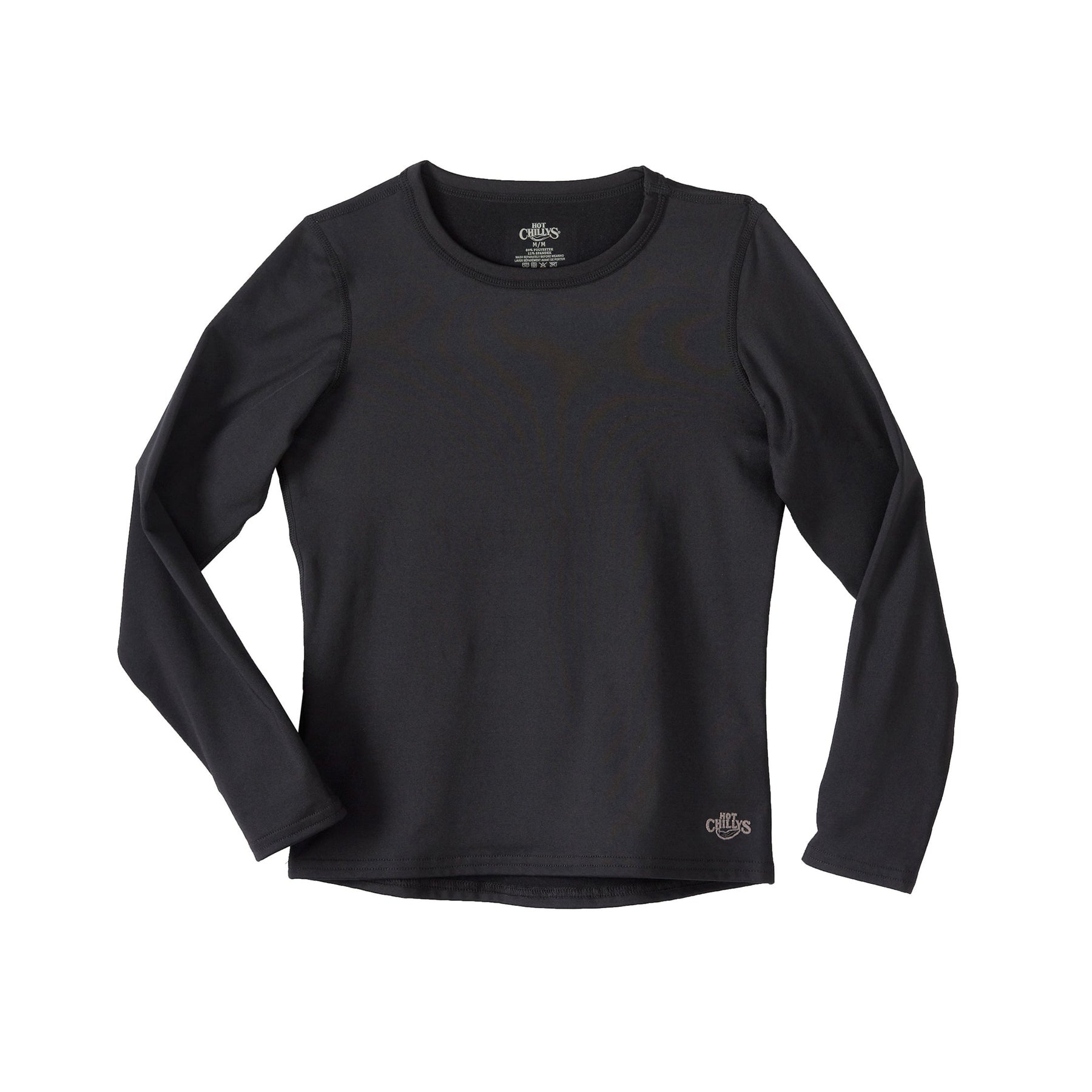 Hot Chillys Youth Micro-Elite Chamois Crewneck