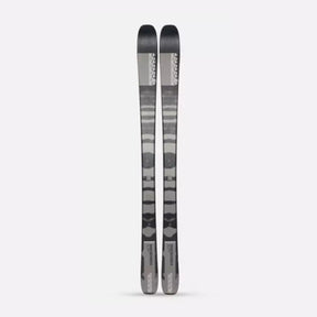 Hero image featuring the top of the Men's K2 Mindbender 86 ski's in black and grey.