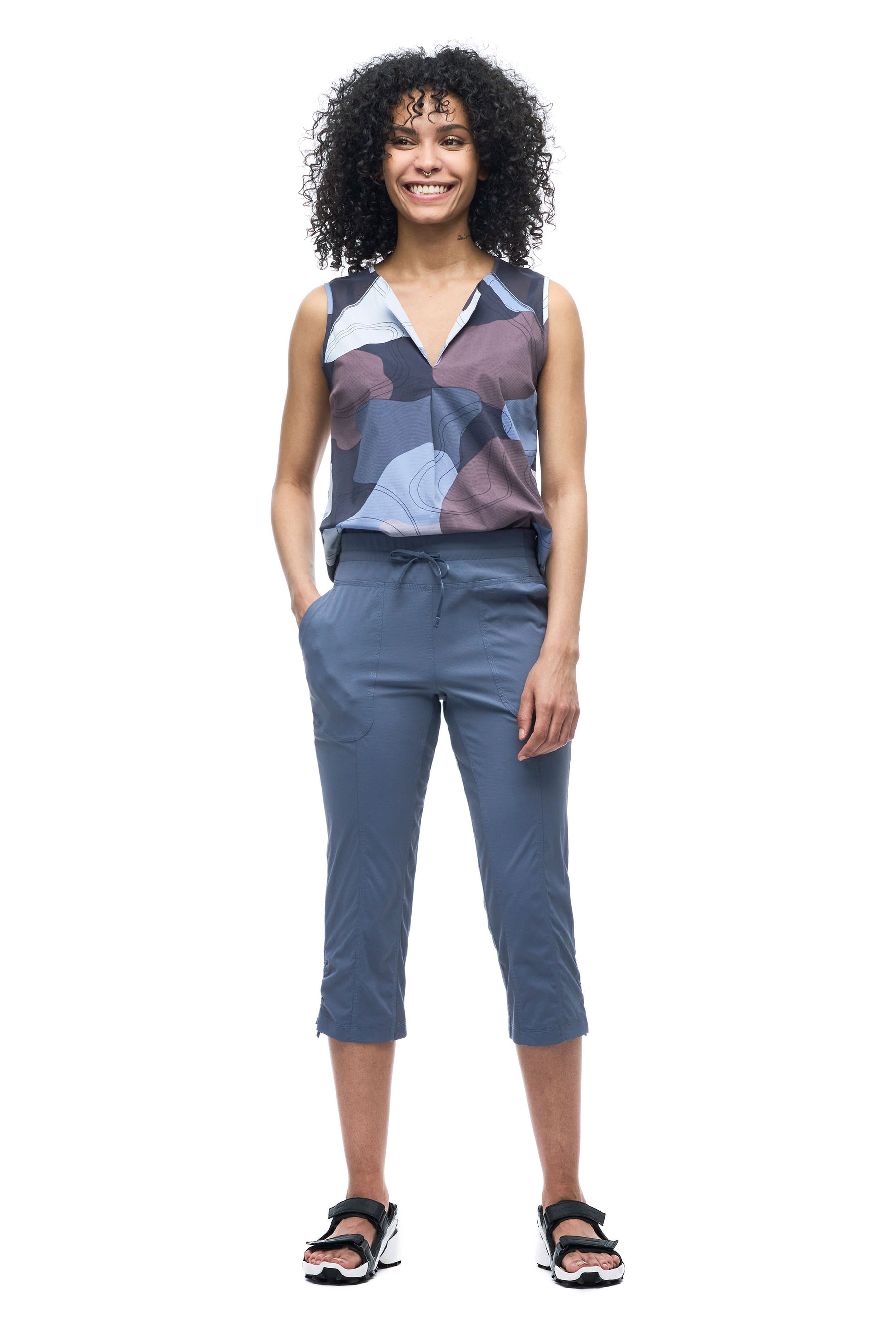 Indyeva Nakato IV Capri HW Pant