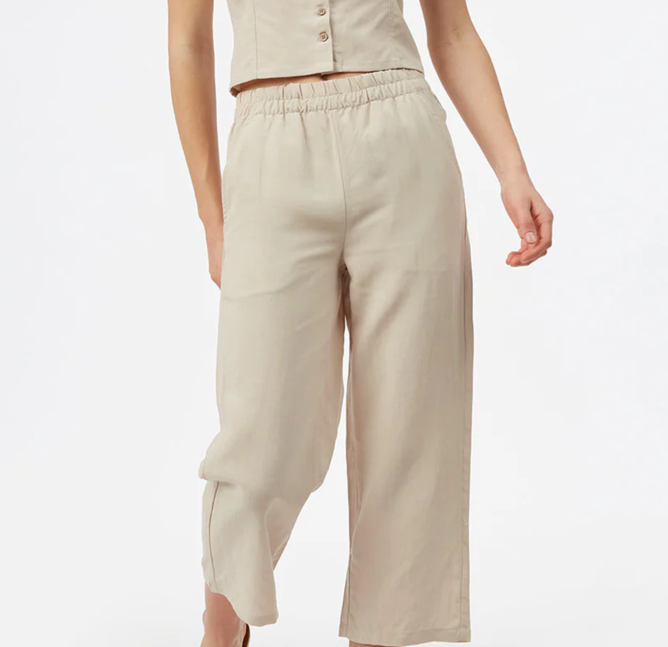 TenTree Women's Linen Billow Pant