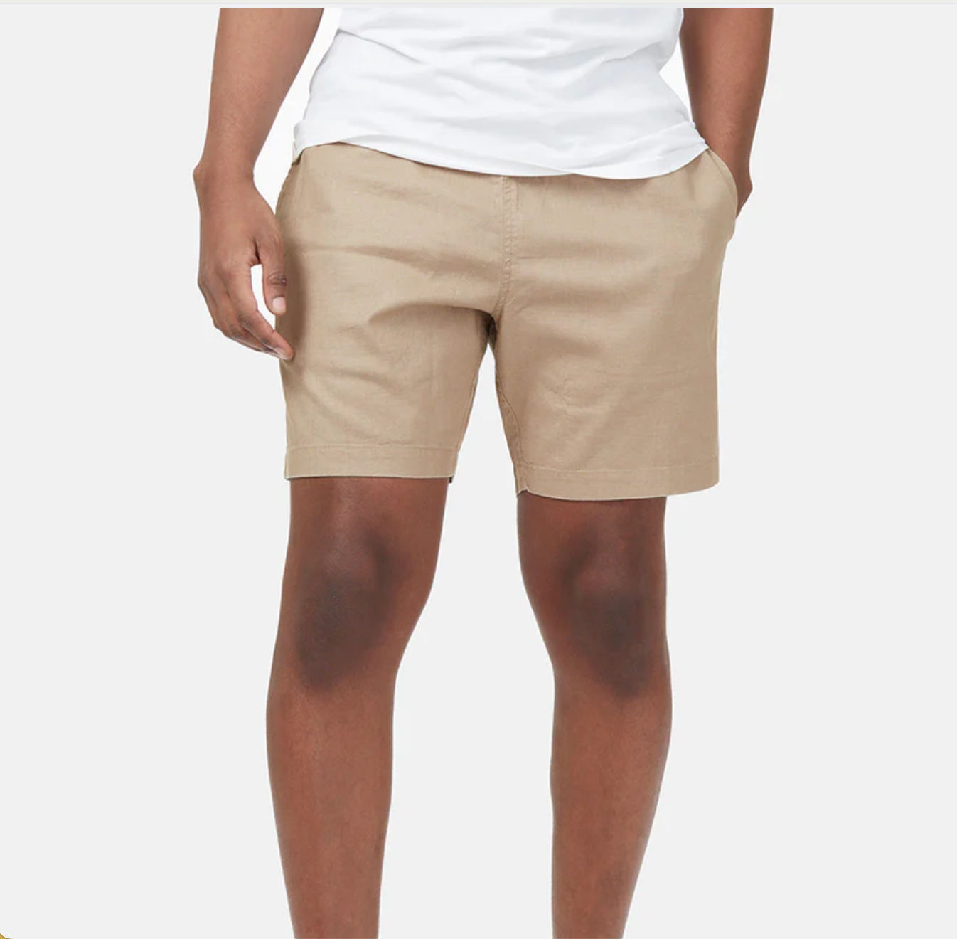 TenTree Men's Hemp Stretch Chino Short