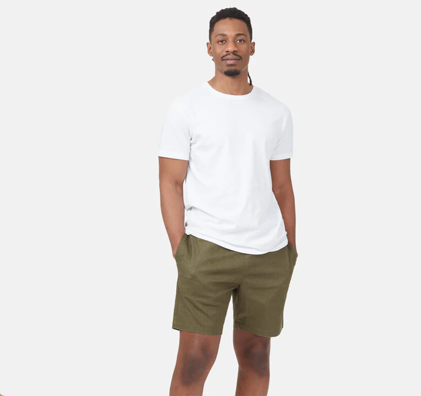 TenTree Men's Hemp Stretch Chino Short