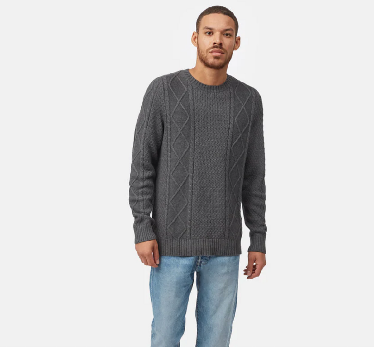 TenTree Men's Highline Cable Crew