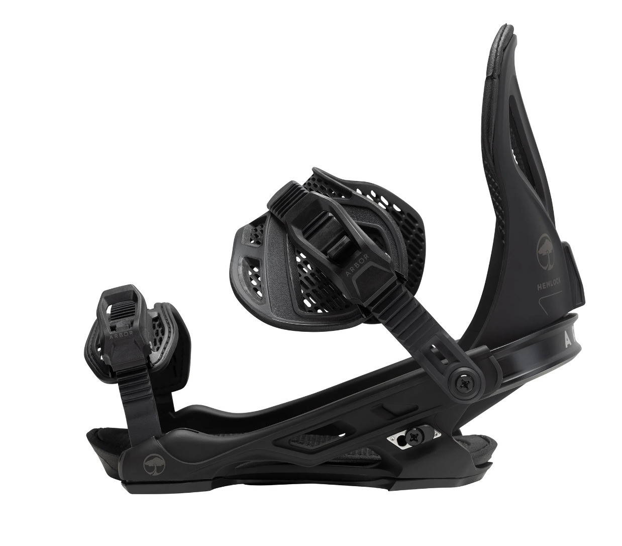 Arbor Hemlock M/L Black Snowboard Binding