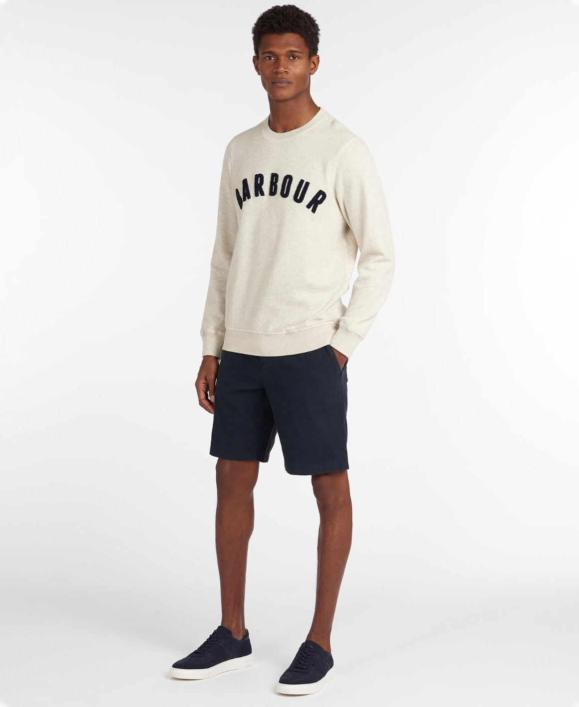 Barbour Men's Essential Prep Logo Crew