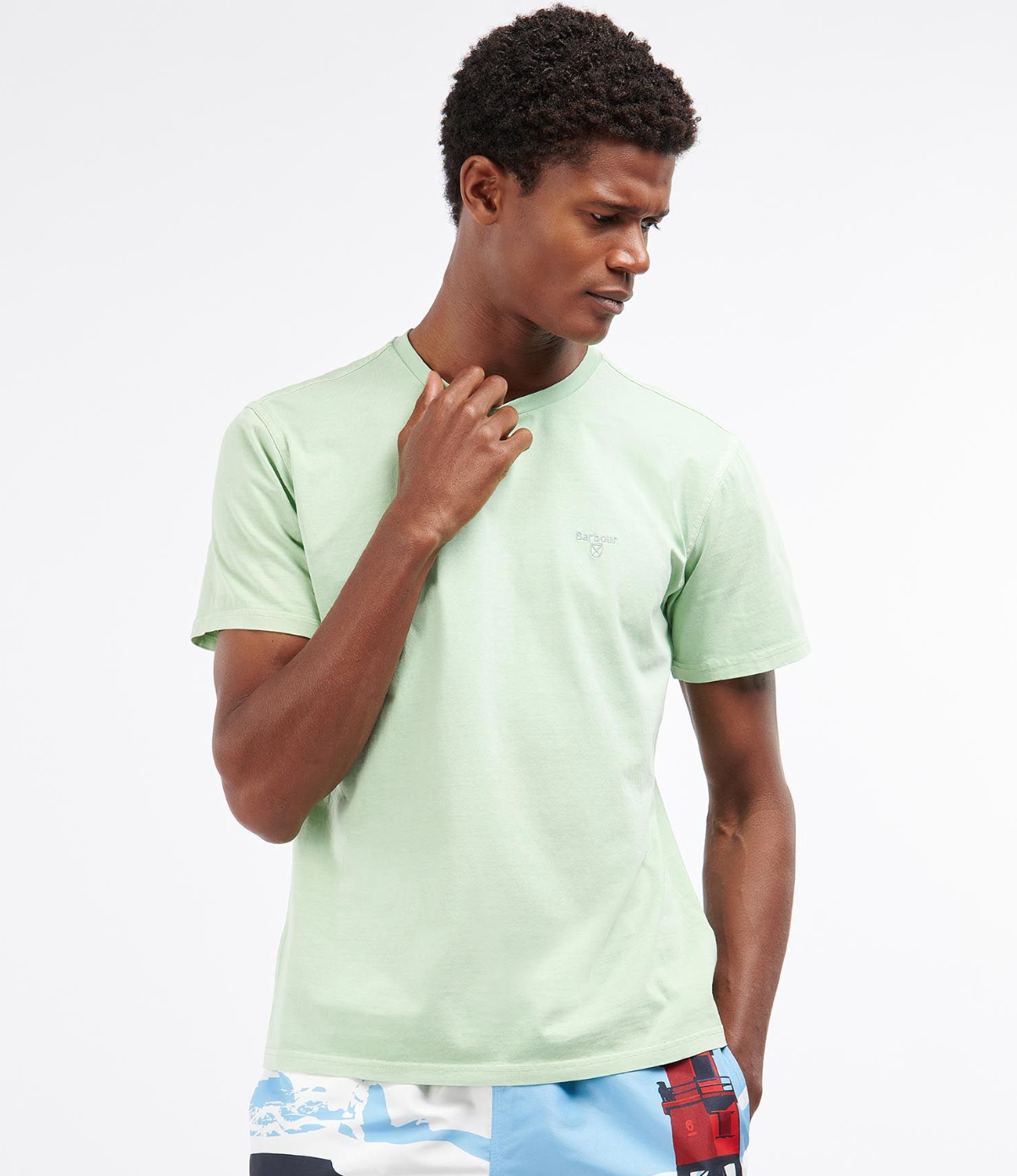 Barbour Men's Garment Dyed Tee