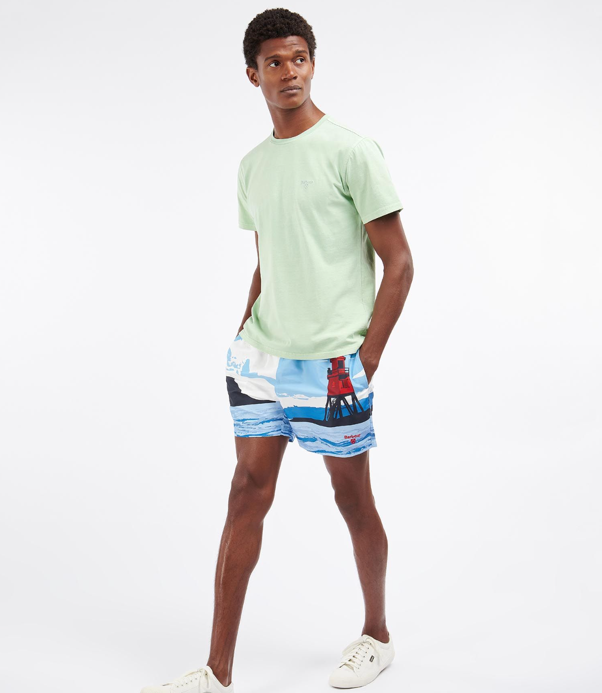 Barbour Men's Garment Dyed Tee