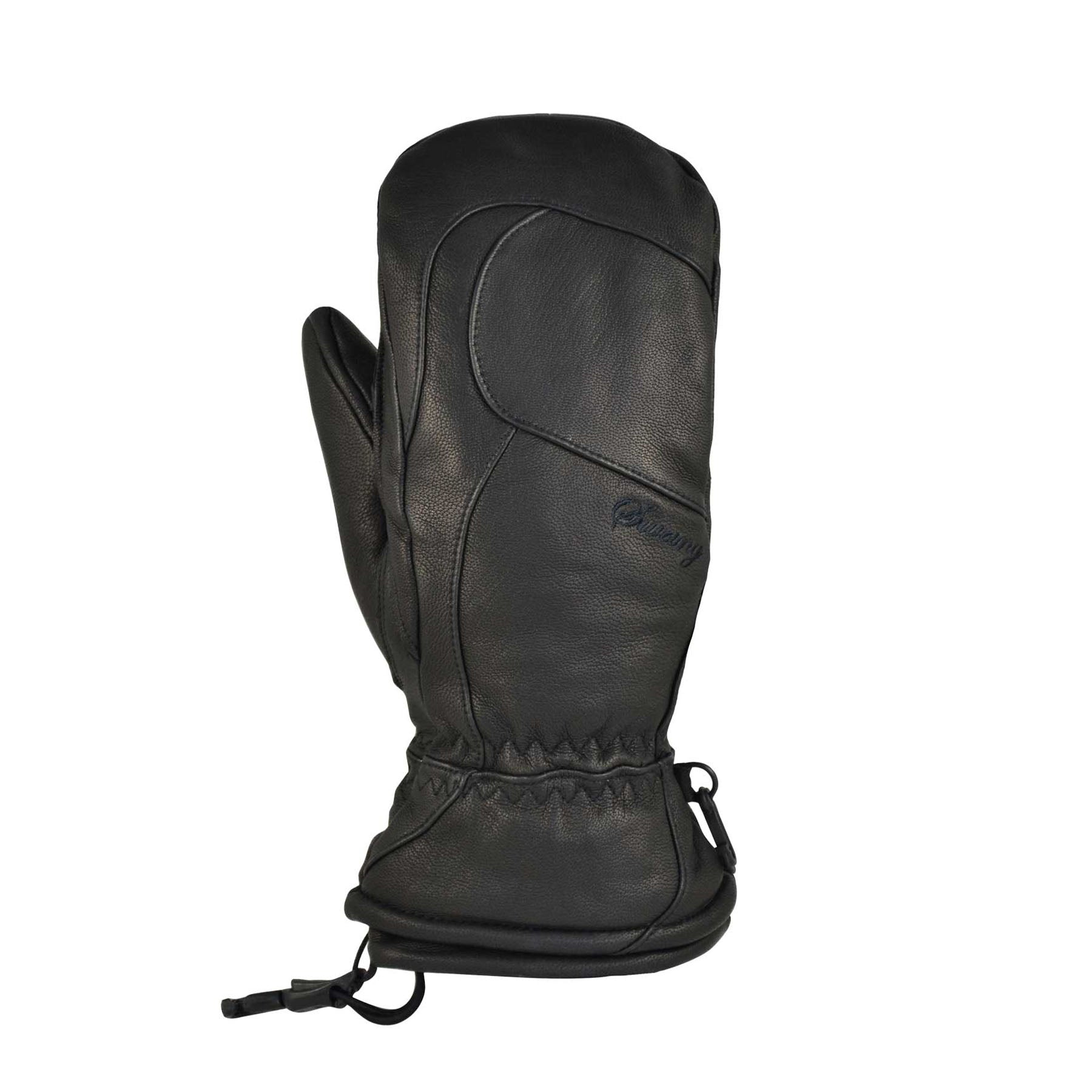 Hero image featuring the topside of the Swany Laposh ladies mitt in black.