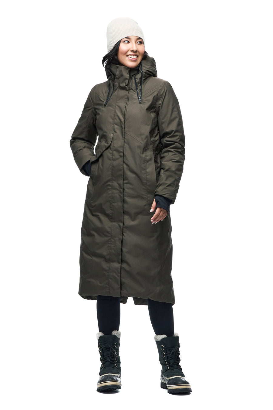 Long parka shop coat womens uk