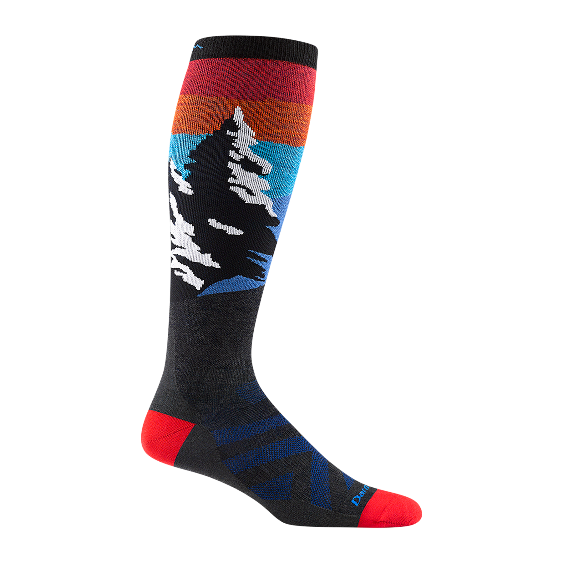 Darn Tough Men's Solstice Over-the-Calf Lightweight Ski & Snowboard Sock