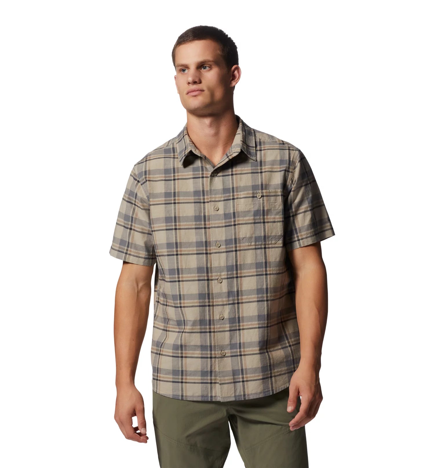 Mountain Hardwear Men's Big Cottonwood SS Shirt