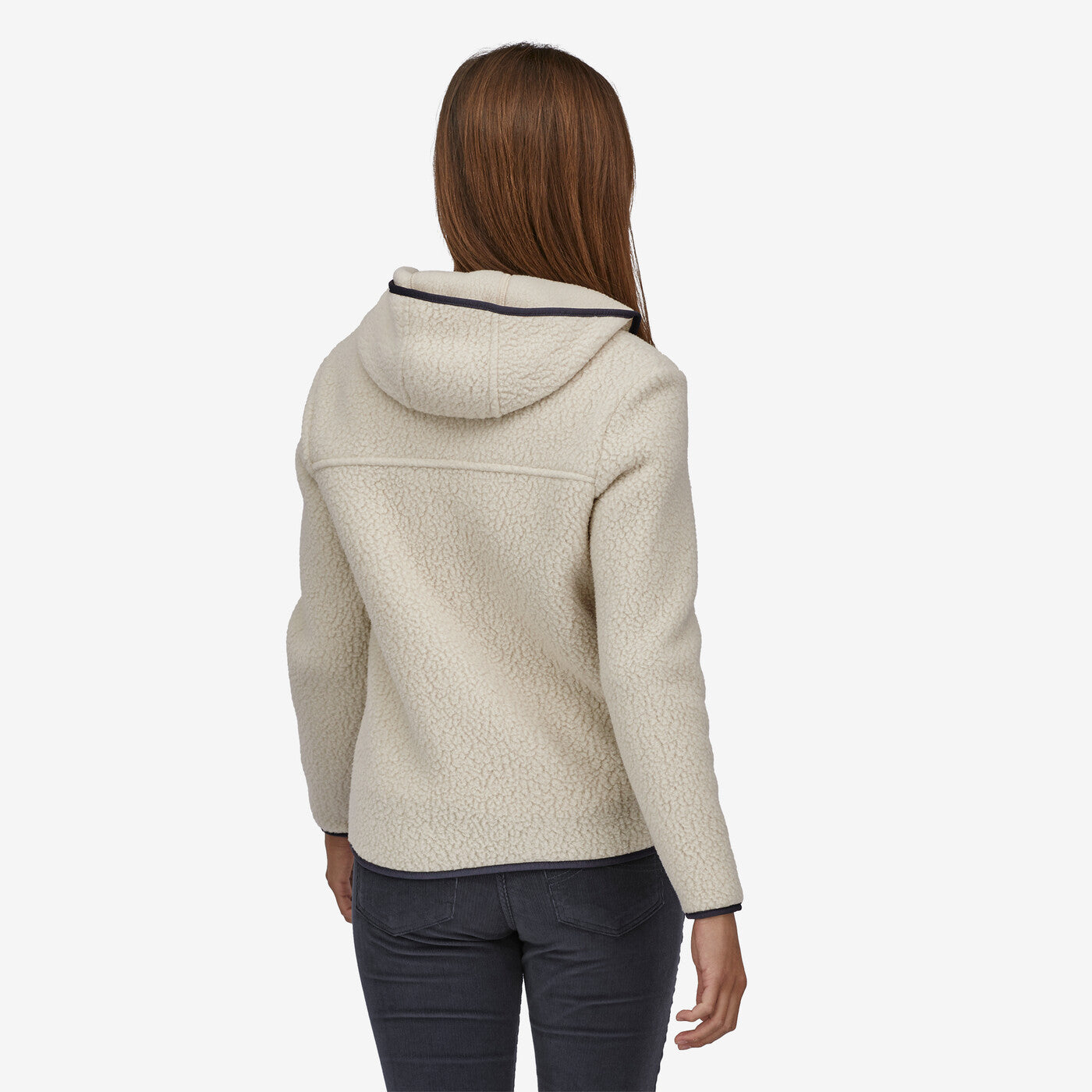 Patagonia women's retro pile hooded fleece jacket best sale