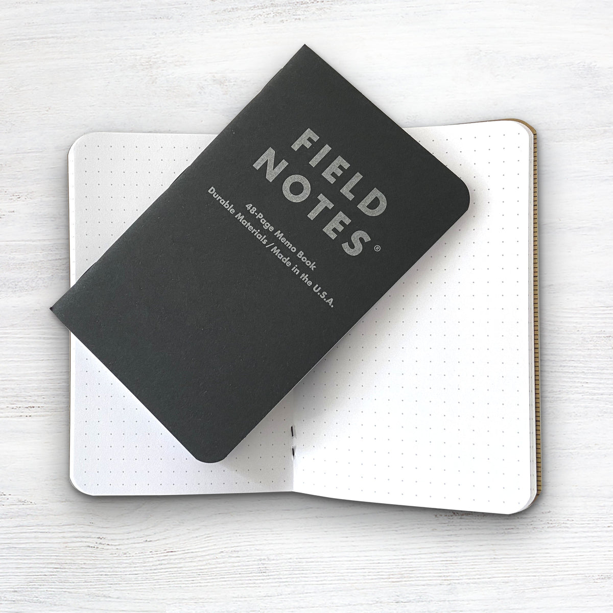 Field Notes Pitch Black Dot-Graph Memo Book 3-Pack
