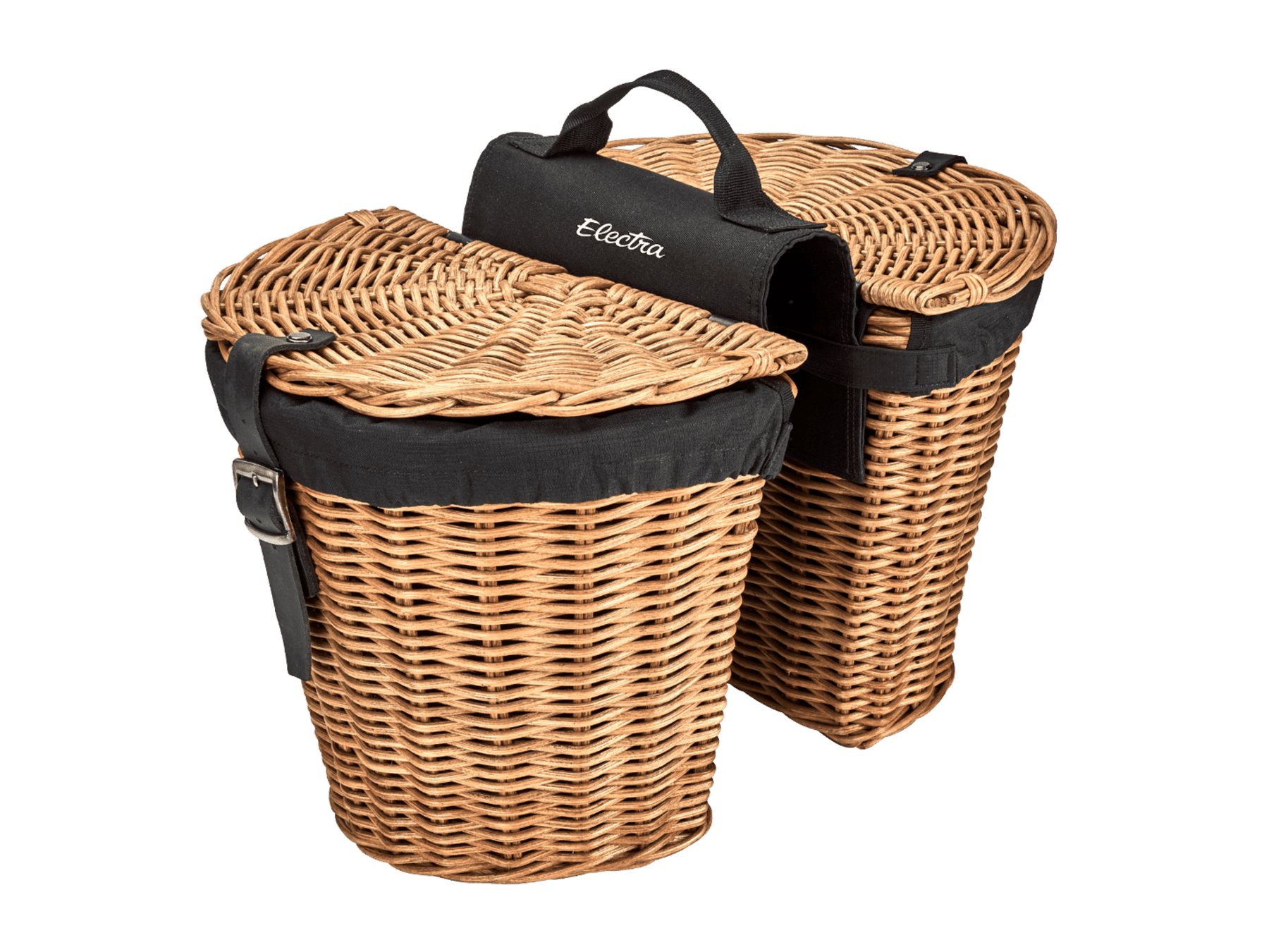 Electra Rattan Pannier Basket