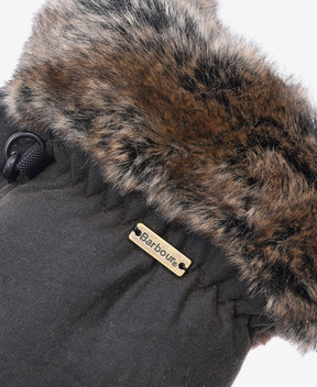 Barbour Fur Trim Mittens