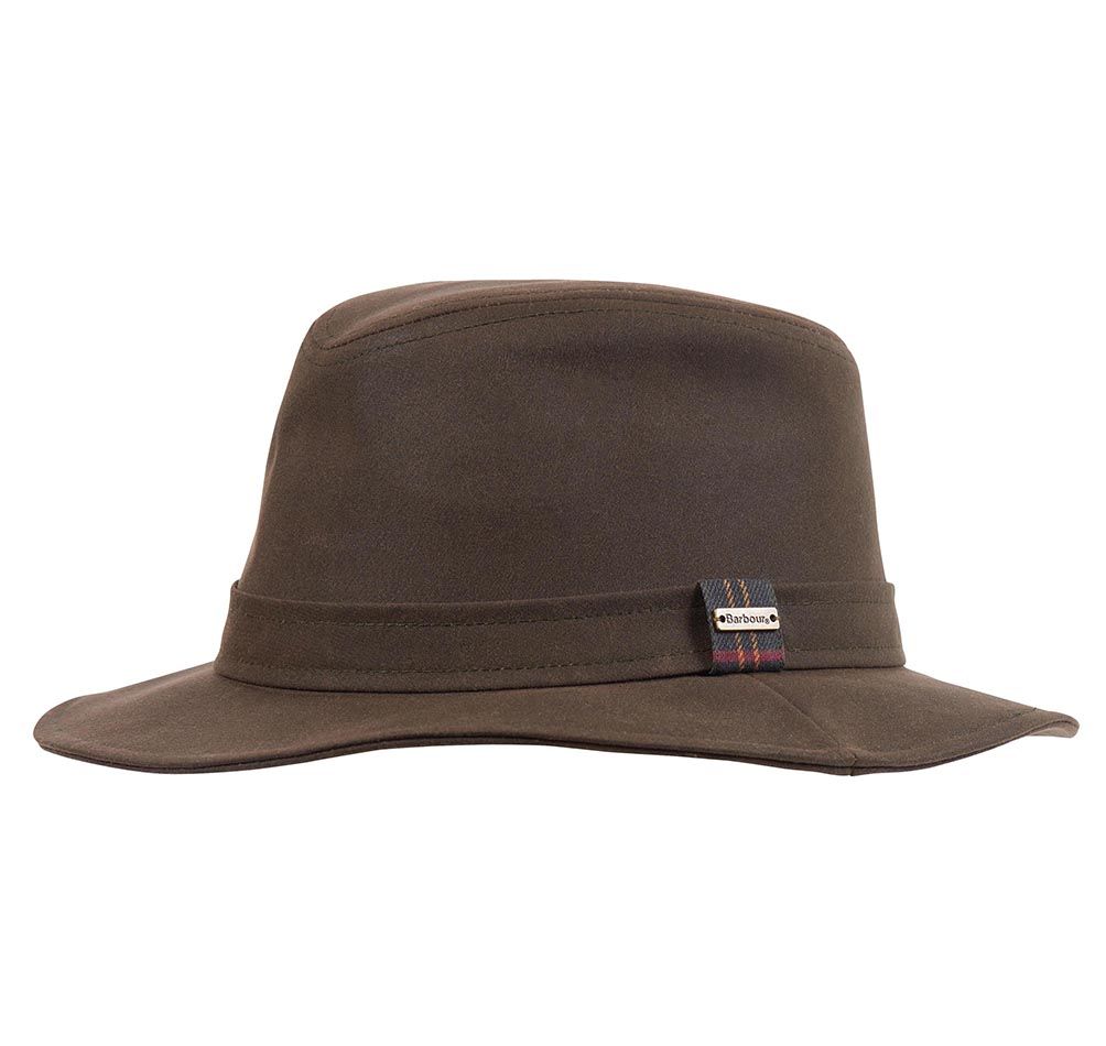 Barbour Vintage Wax Bushman Hat