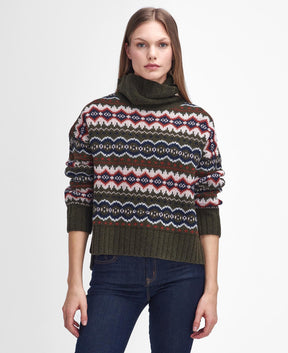 Barbour Helen Fair isle Roll-Neck Jumper