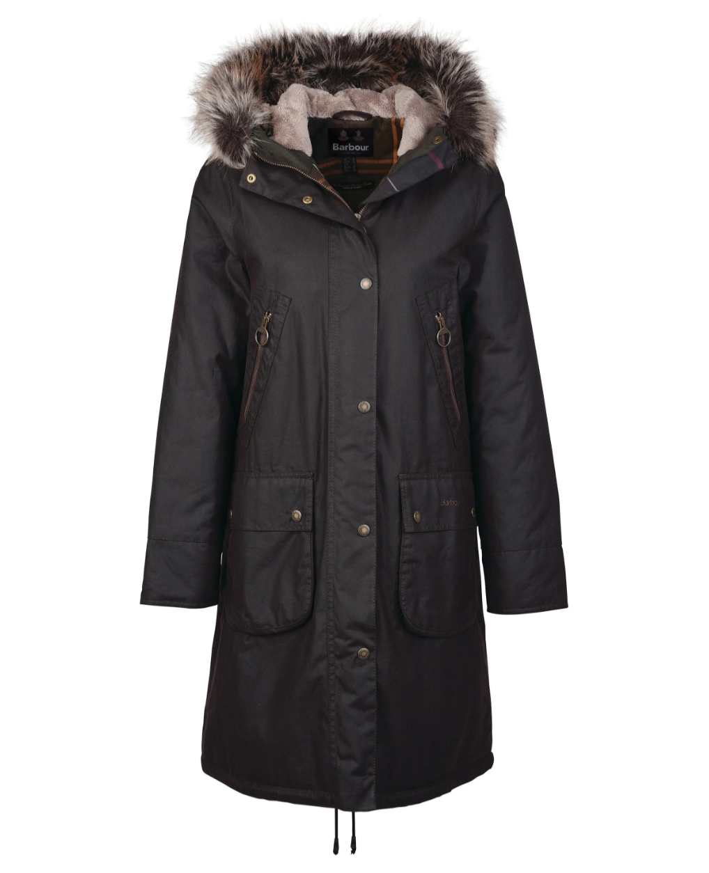 Wax jacket discount with hood womens