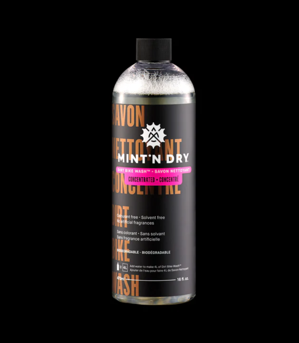 Mint'N Dry Bike Wash Concentrated