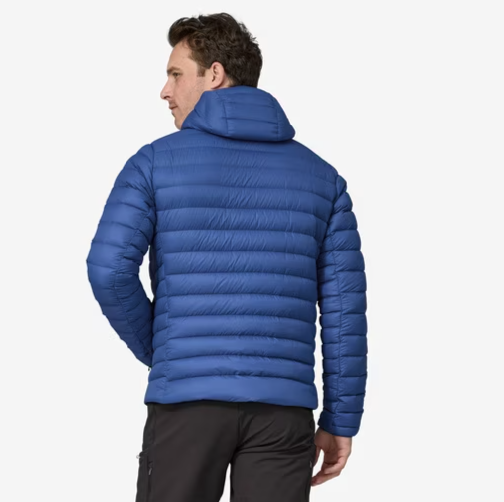 Patagonia down jacket hot sale blue